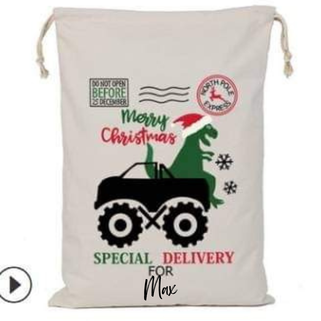 SALE SALE Personalised santa sacks
