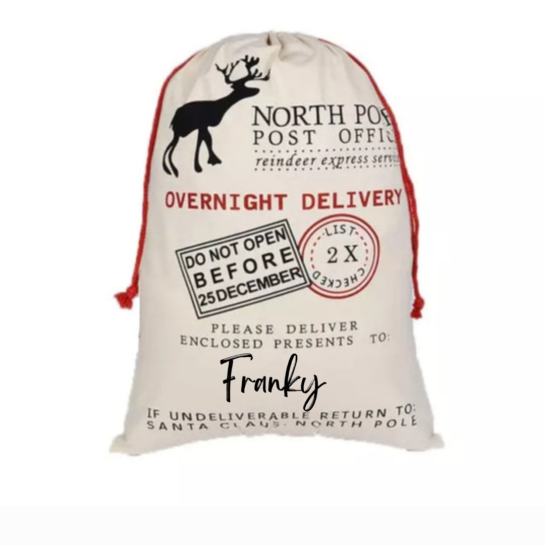 SALE SALE Personalised santa sacks