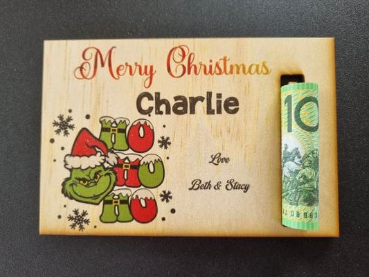 SPECIAL- Coloured  Money/Gift card Plaques