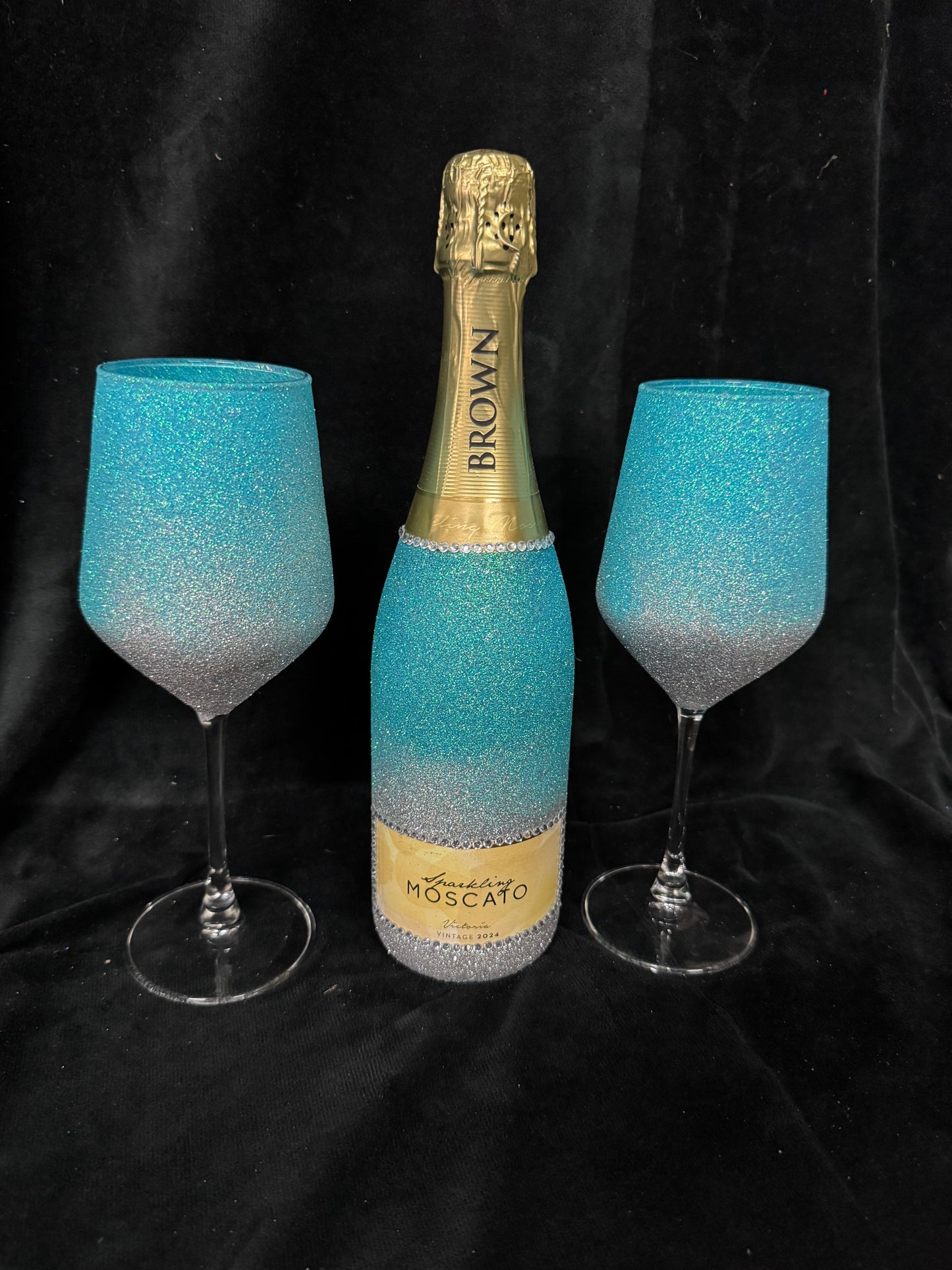 Moscato - 2x Wine glasses