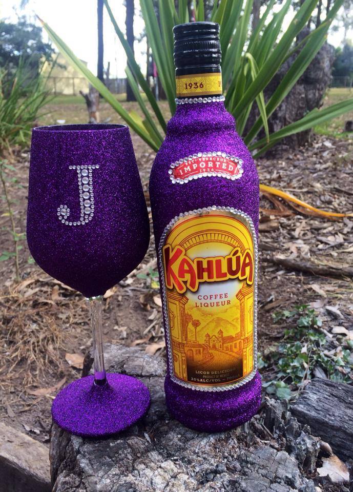 Kahlua and Glass Set