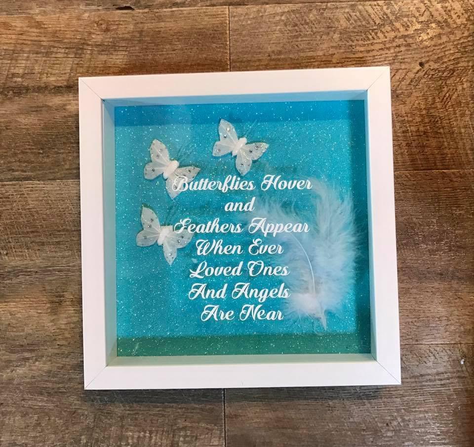 Butterflies Hoover - Shadow box