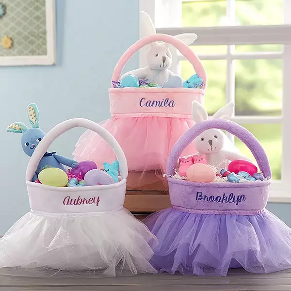 MASSIVE 15% OFF - Personalised easter tutu baskets