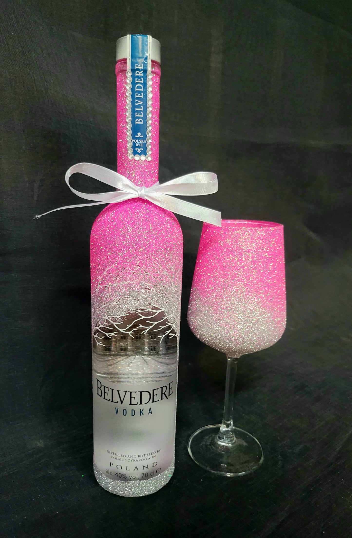 Belvedere Vodka & Personalised glass