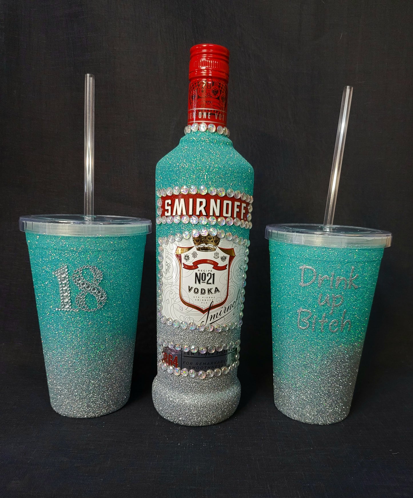 Smirnoff And 2x sippy cups please add details for cups in notes