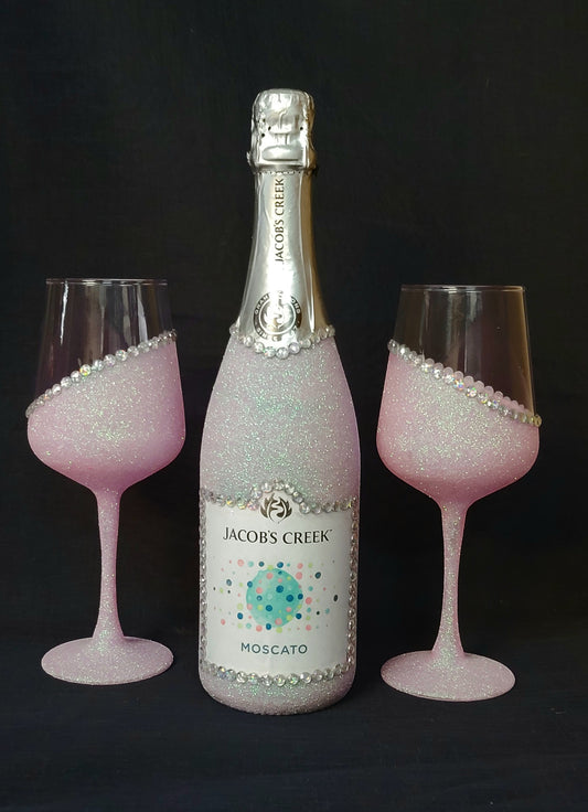 Moscato 2x Wine Glass Set