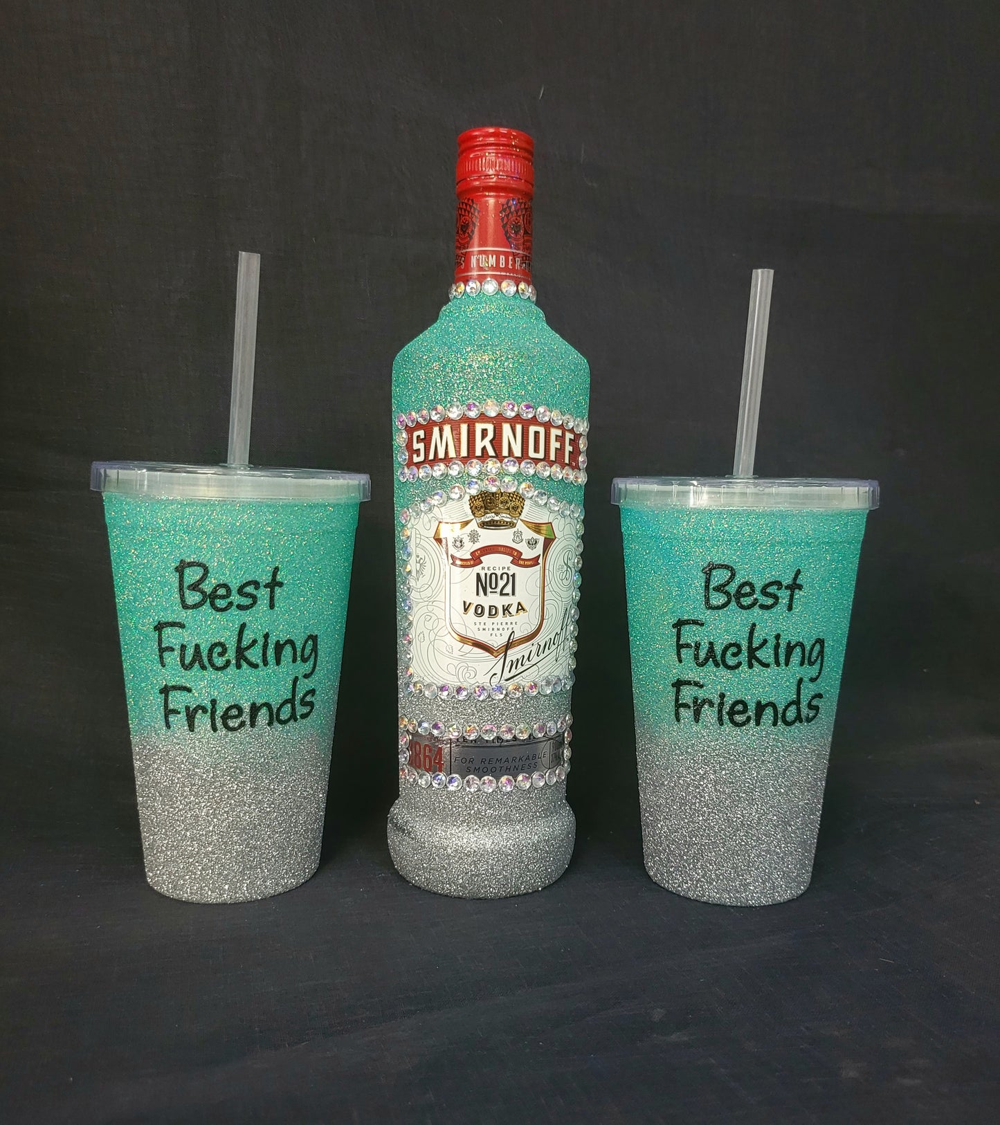 Smirnoff And 2x sippy cups please add details for cups in notes