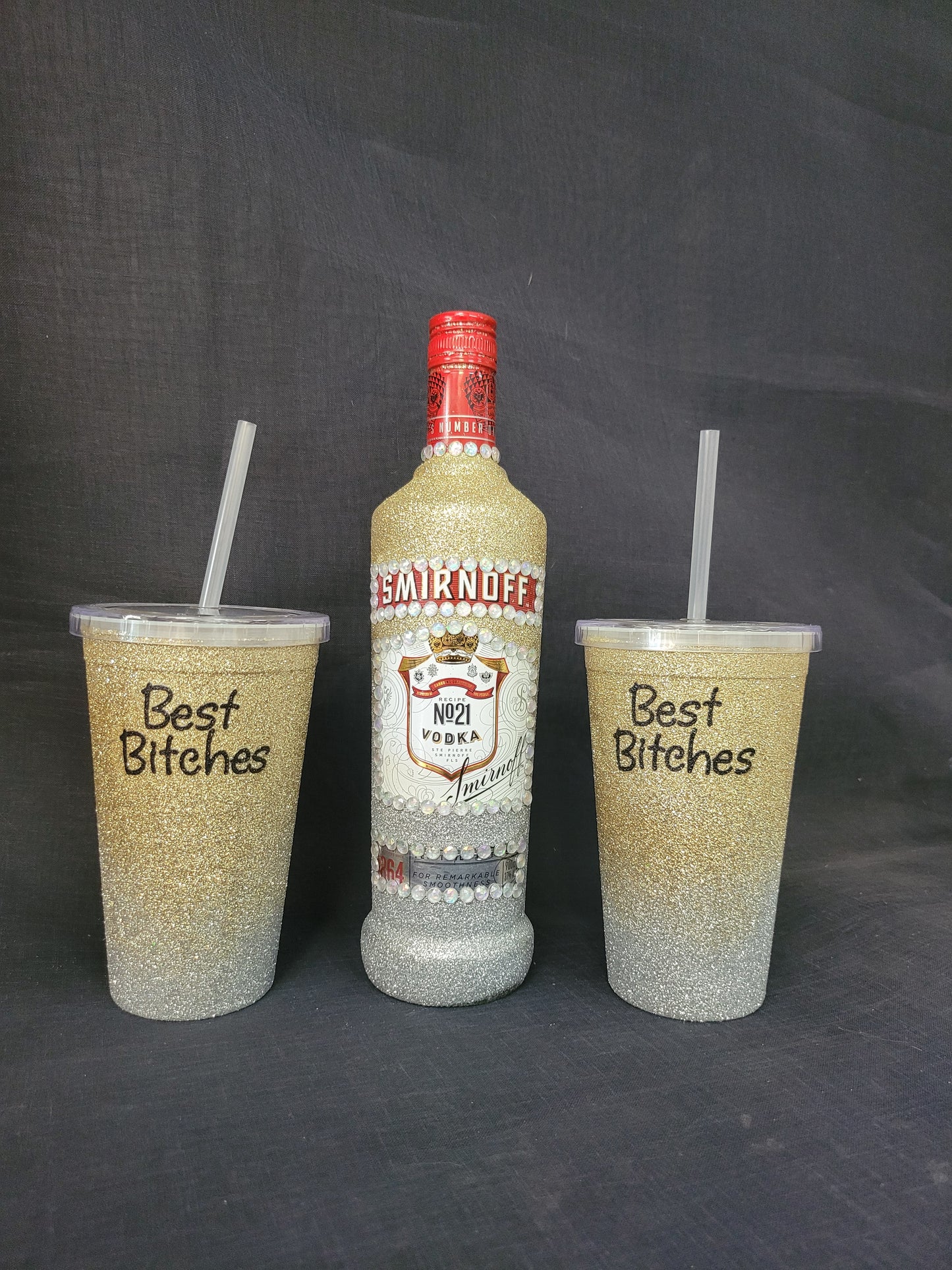 Smirnoff And 2x sippy cups please add details for cups in notes