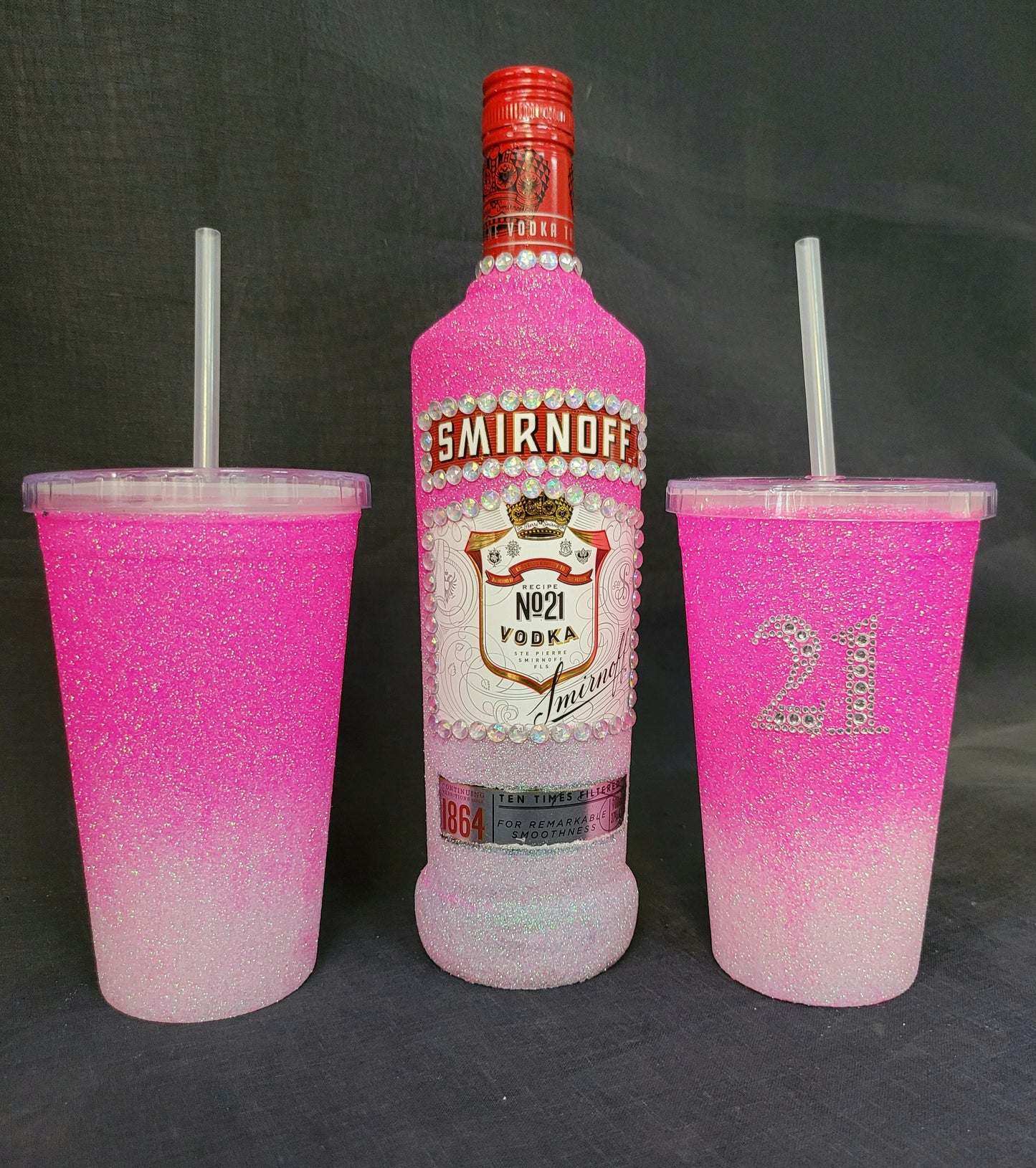 Smirnoff And 2x sippy cups please add details for cups in notes