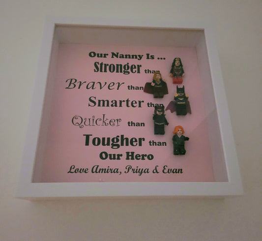 Supergirls shadow box