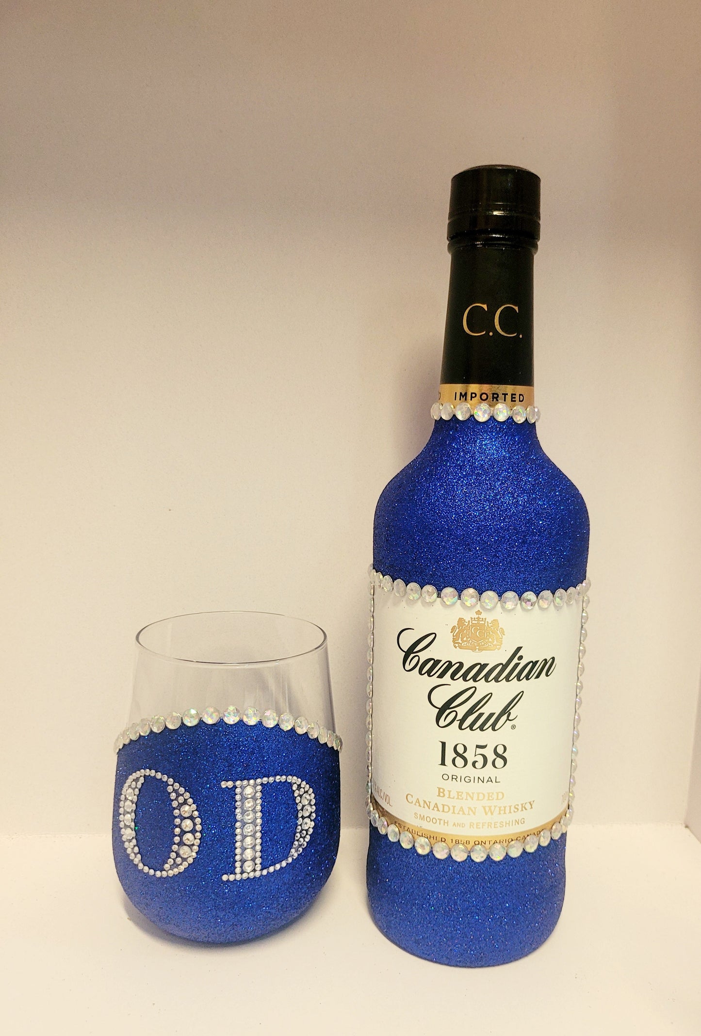 Canadian Club & 1x Personalised glass