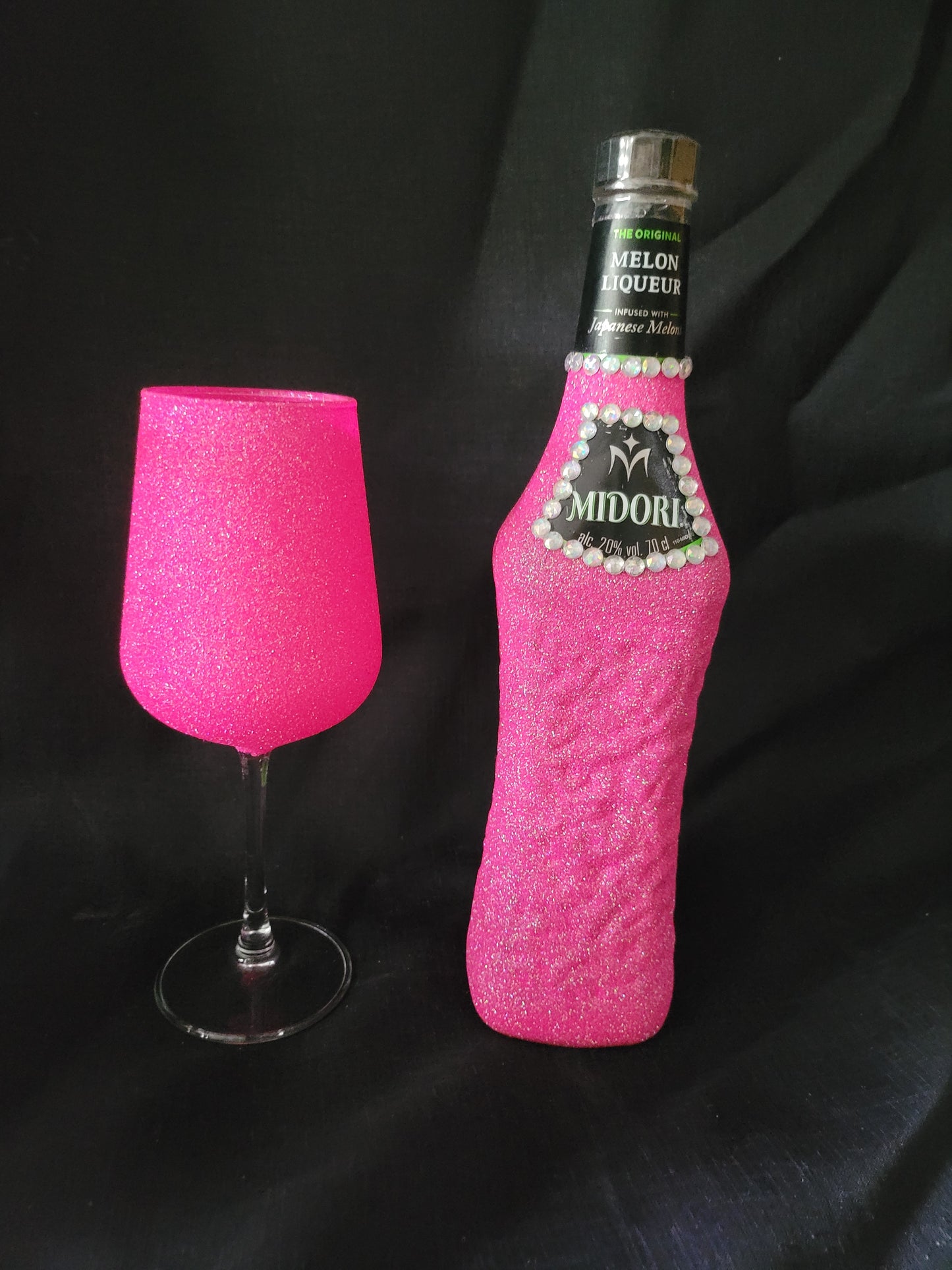 Midori & Personalised Glass