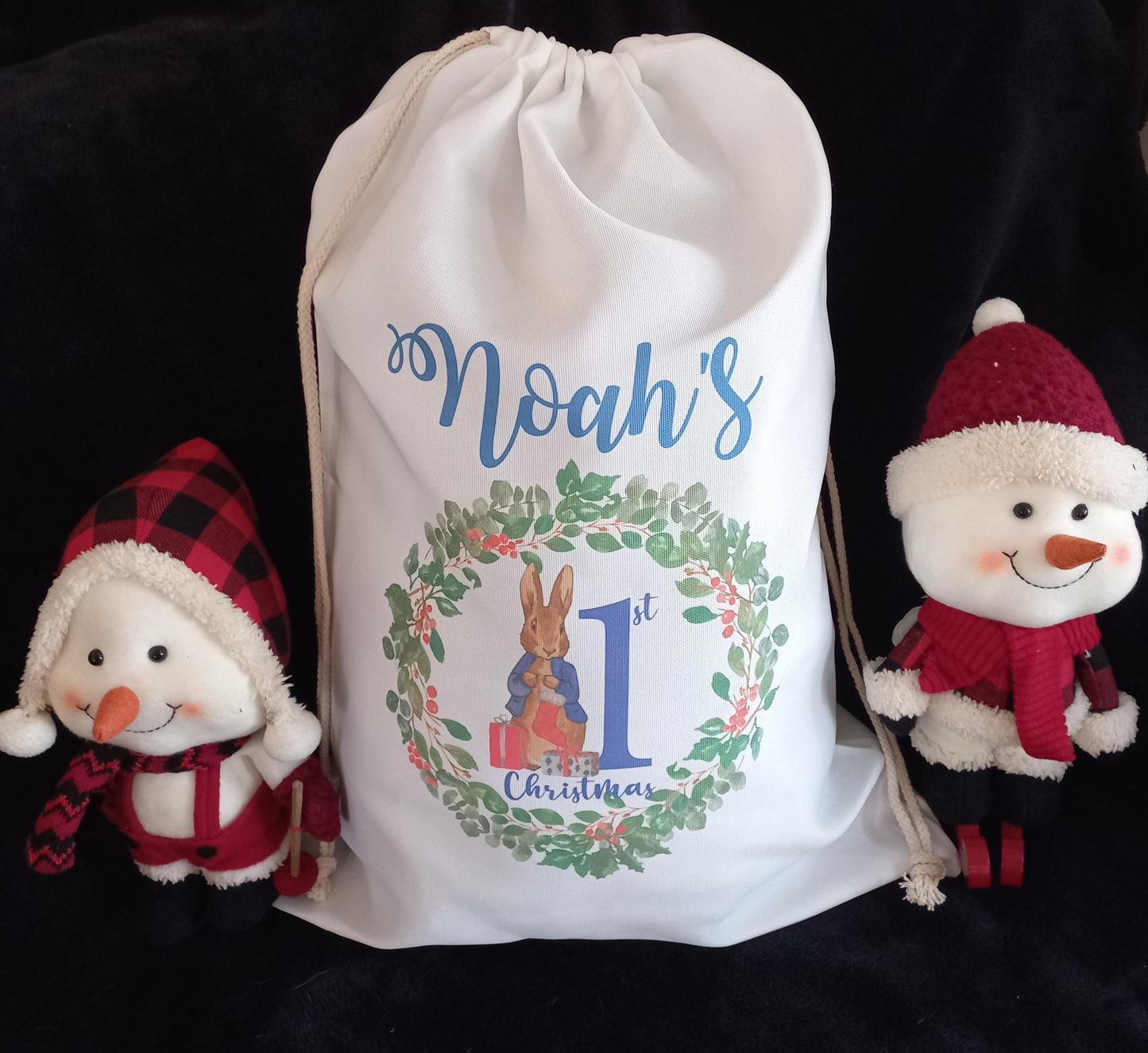 Peter Rabbit - 1st Christmas - Santa sacks