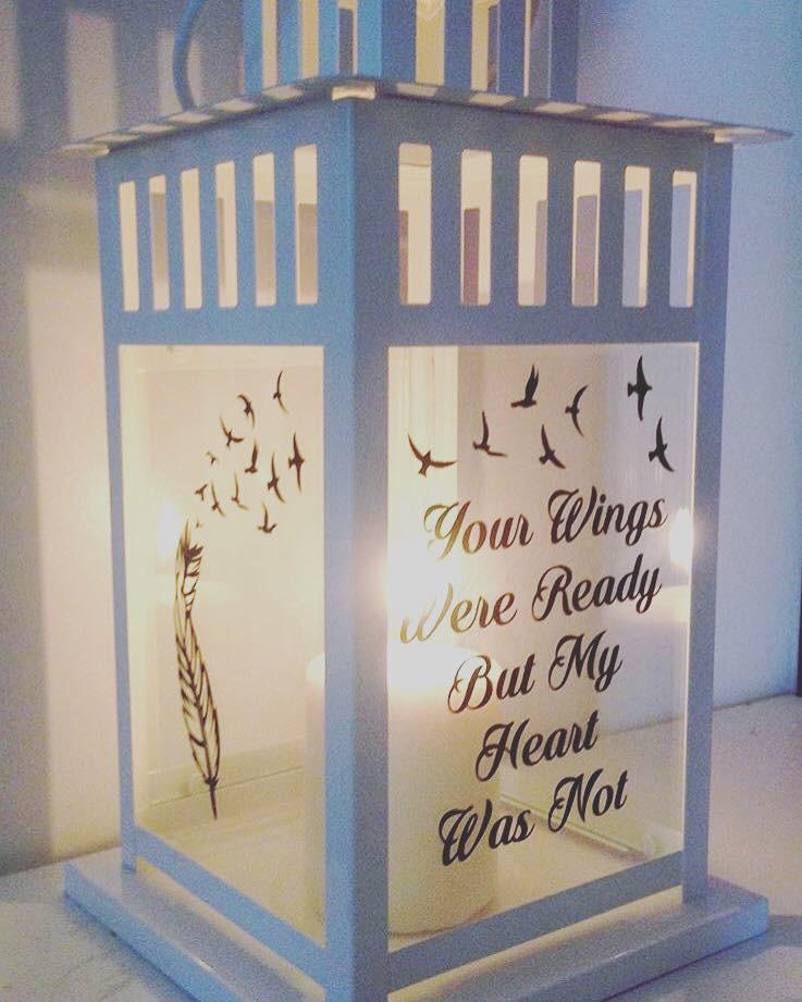 Your Wings Were Ready - Bird Lantern