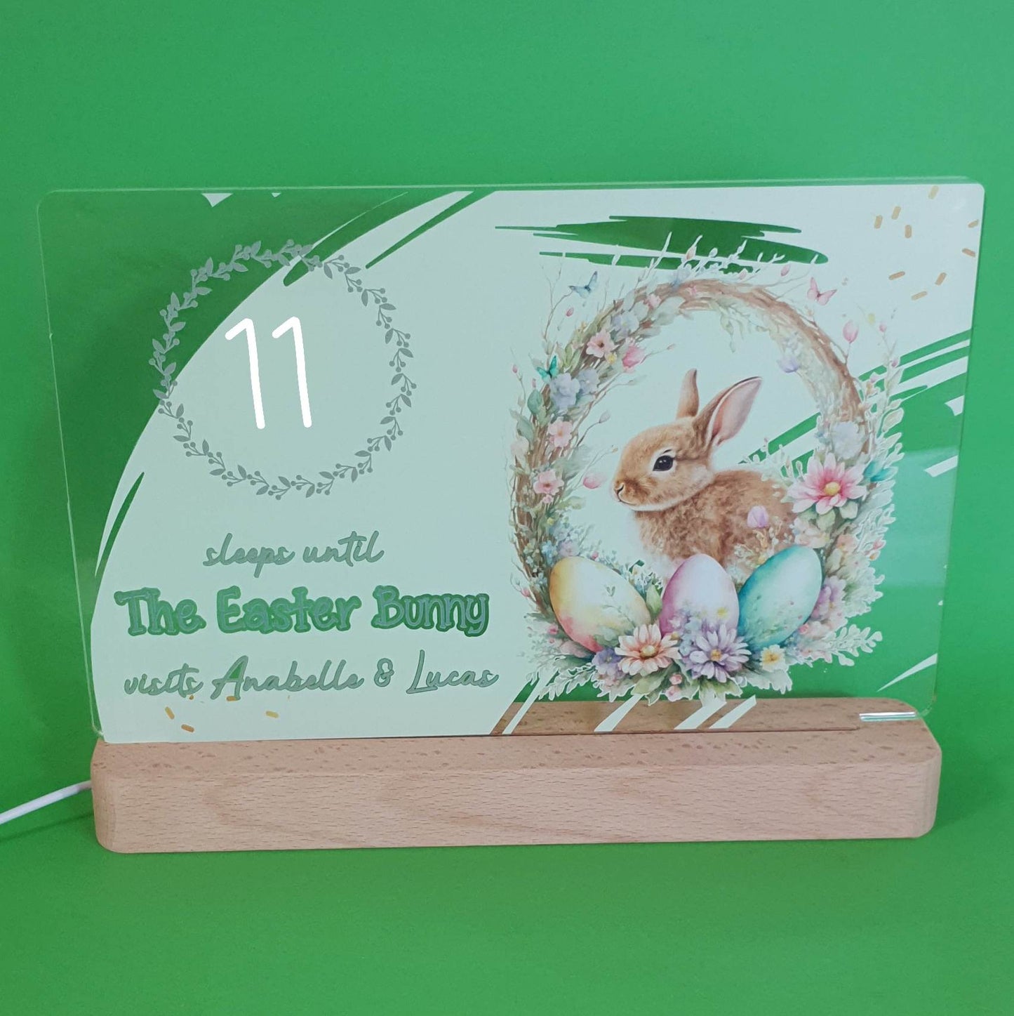 SAVE SAVE SAVE Large Easter Countdown Nightlights