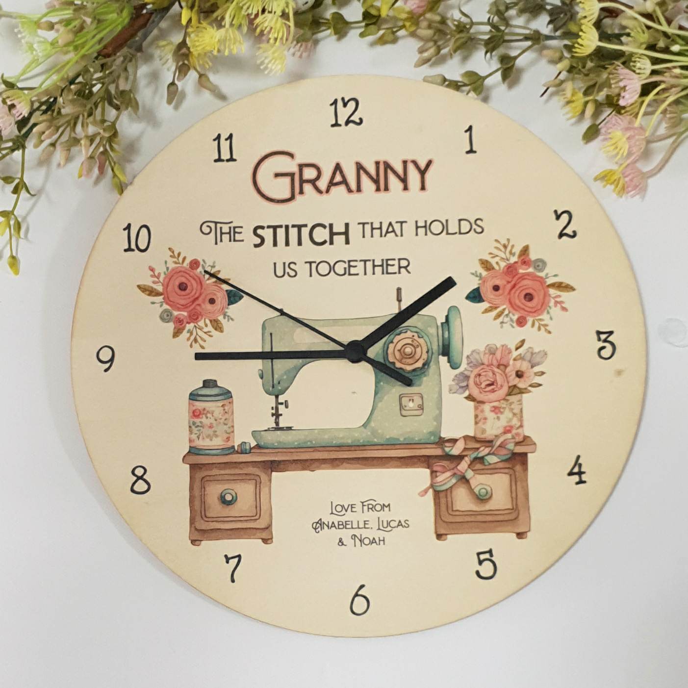 SAVE SAVE SAVE - Personalised Clocks for her