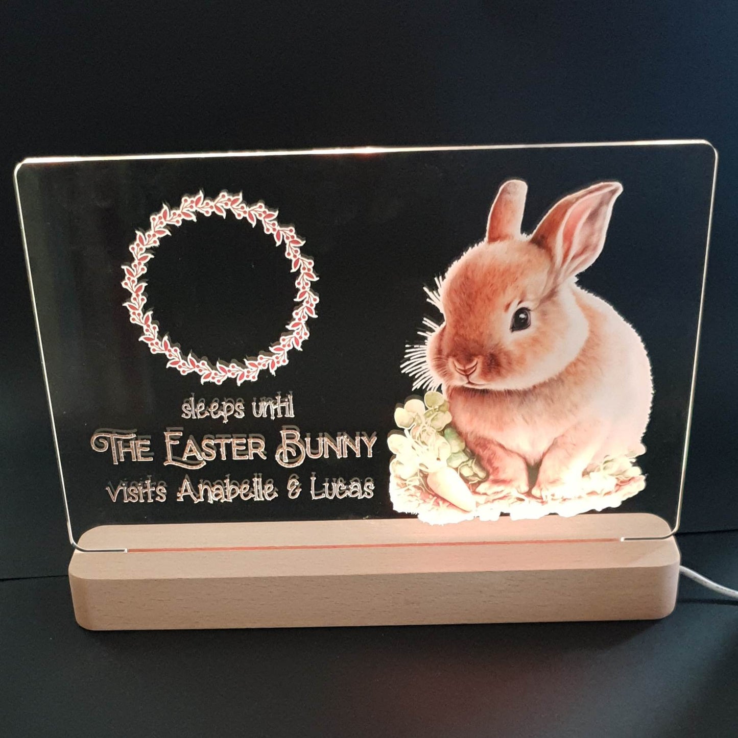 SAVE SAVE SAVE Large Easter Countdown Nightlights