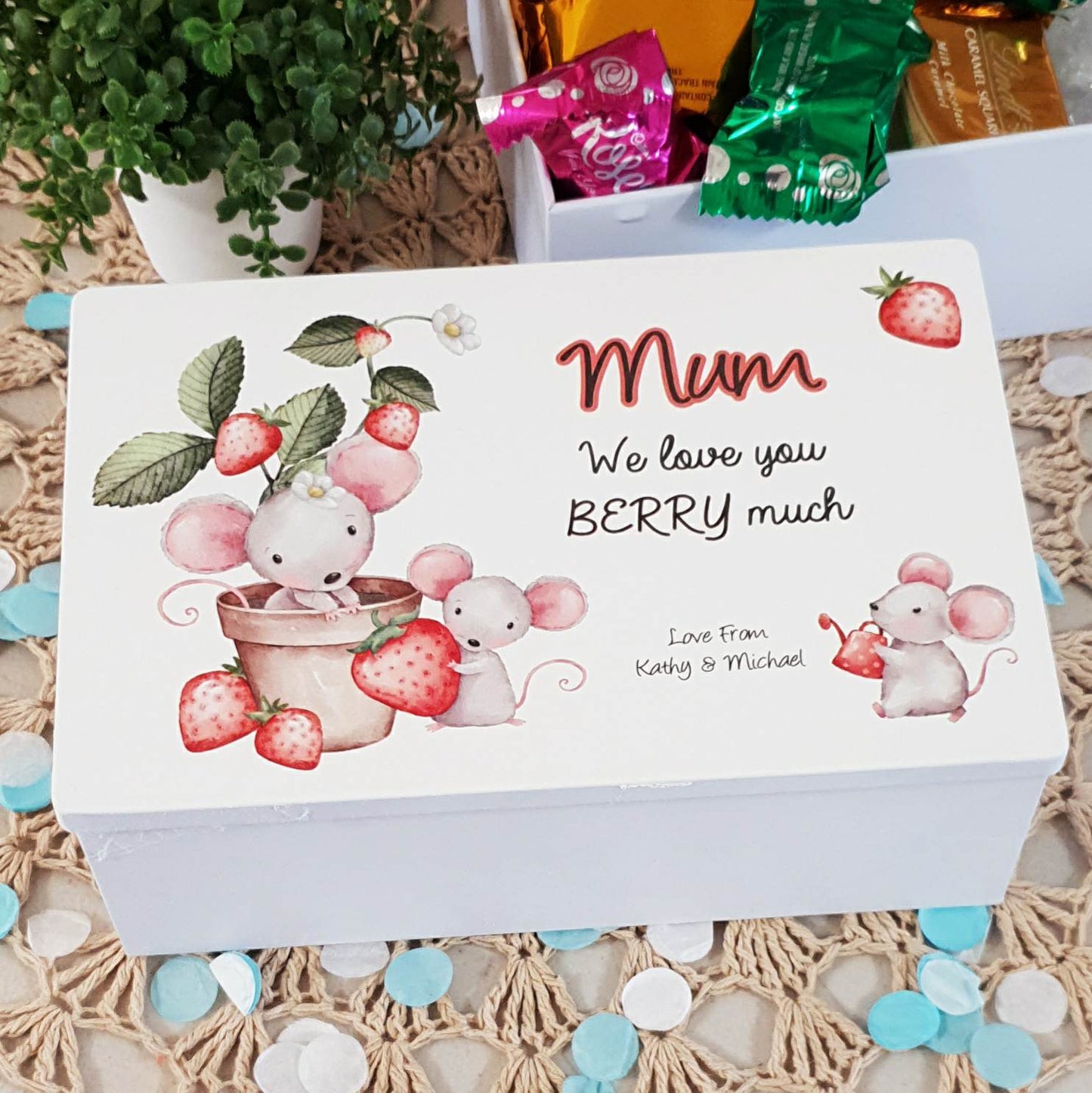 Mother's Day Personalised Tins - Mum can be changed to suit