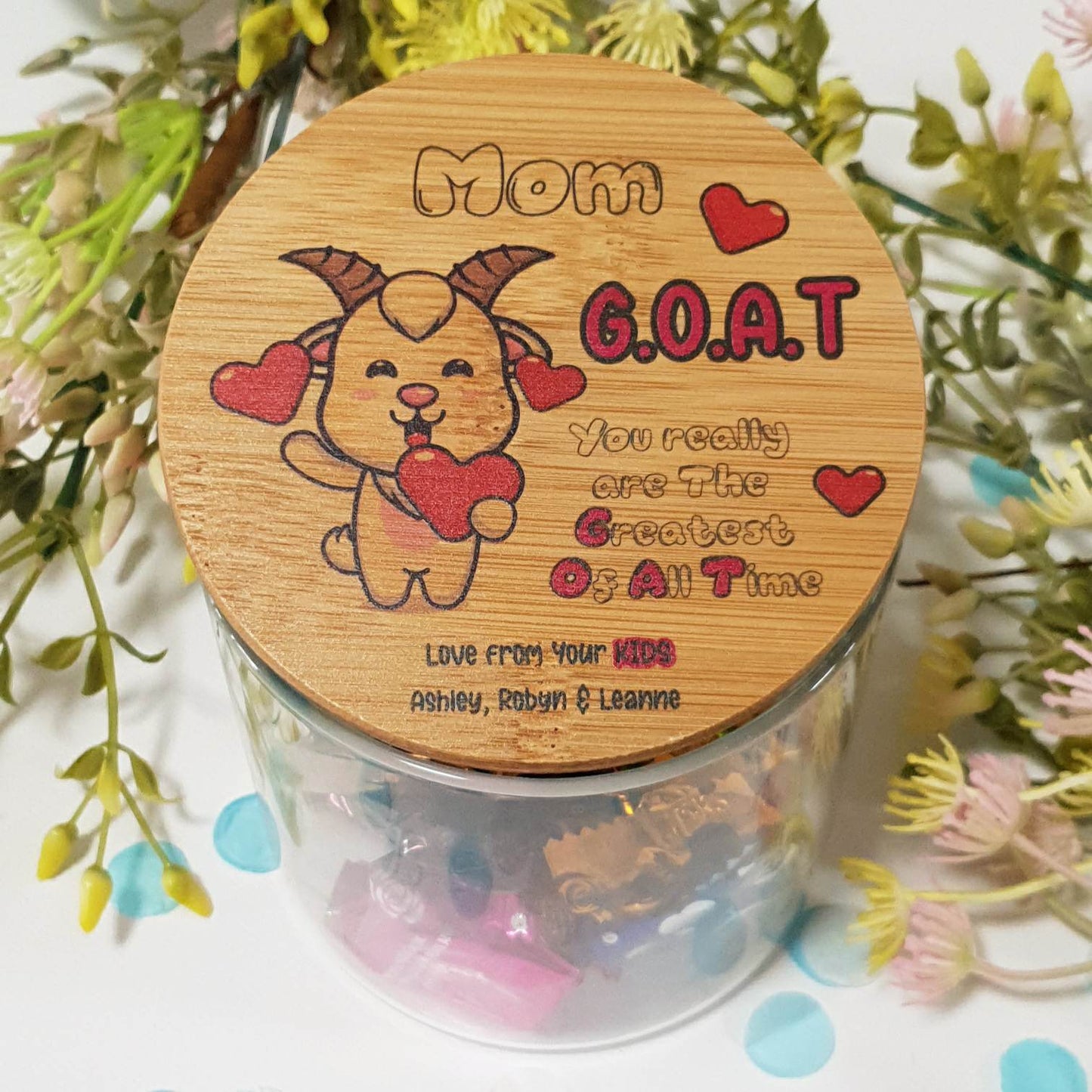 Personalised Mother's day Jars