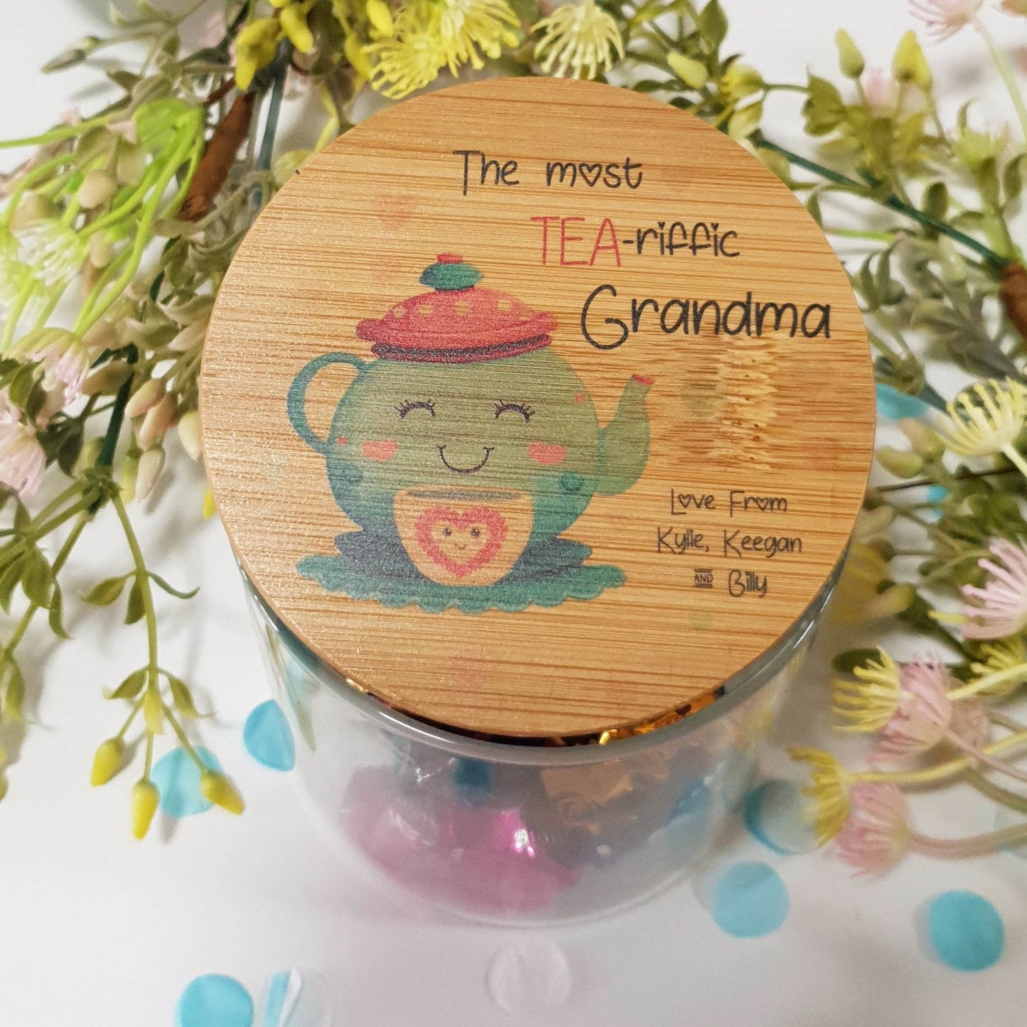Personalised Mother's day Jars