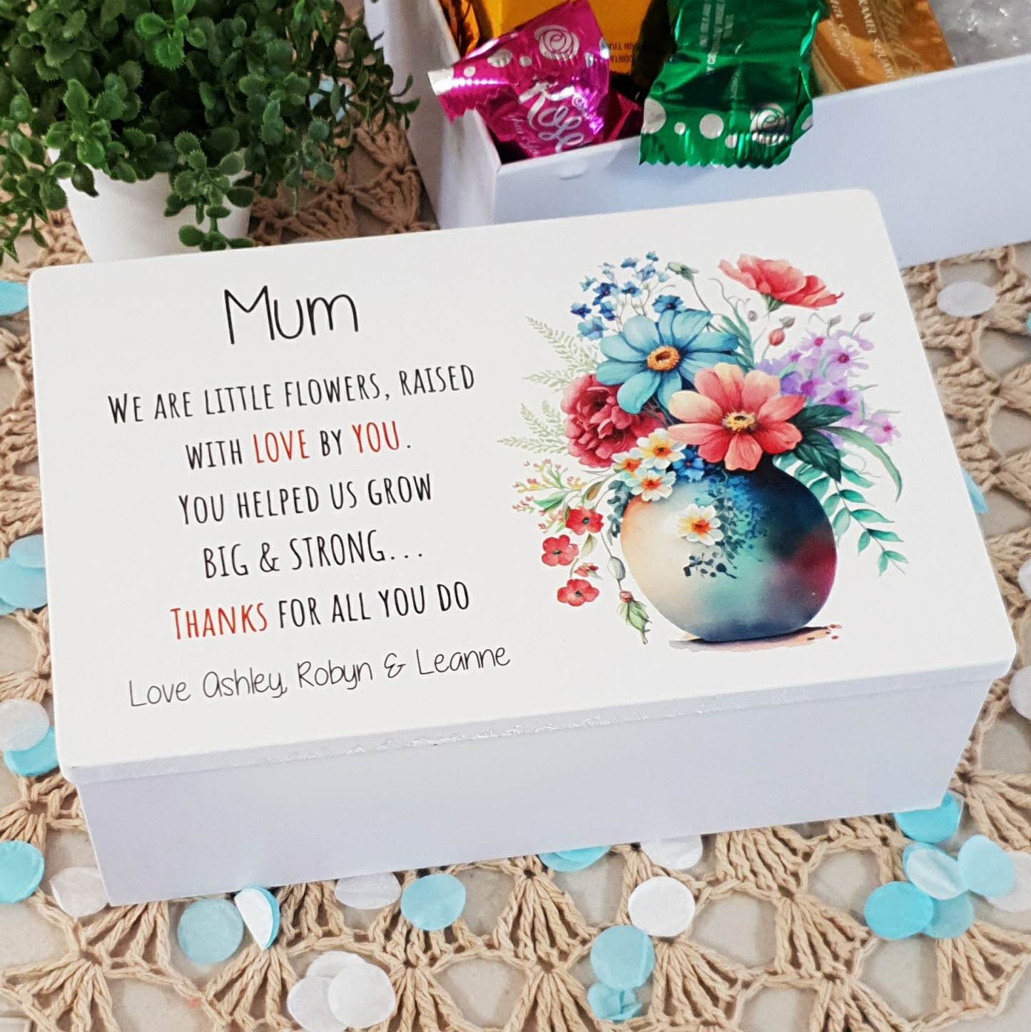 Mother's Day Personalised Tins - Mum can be changed to suit