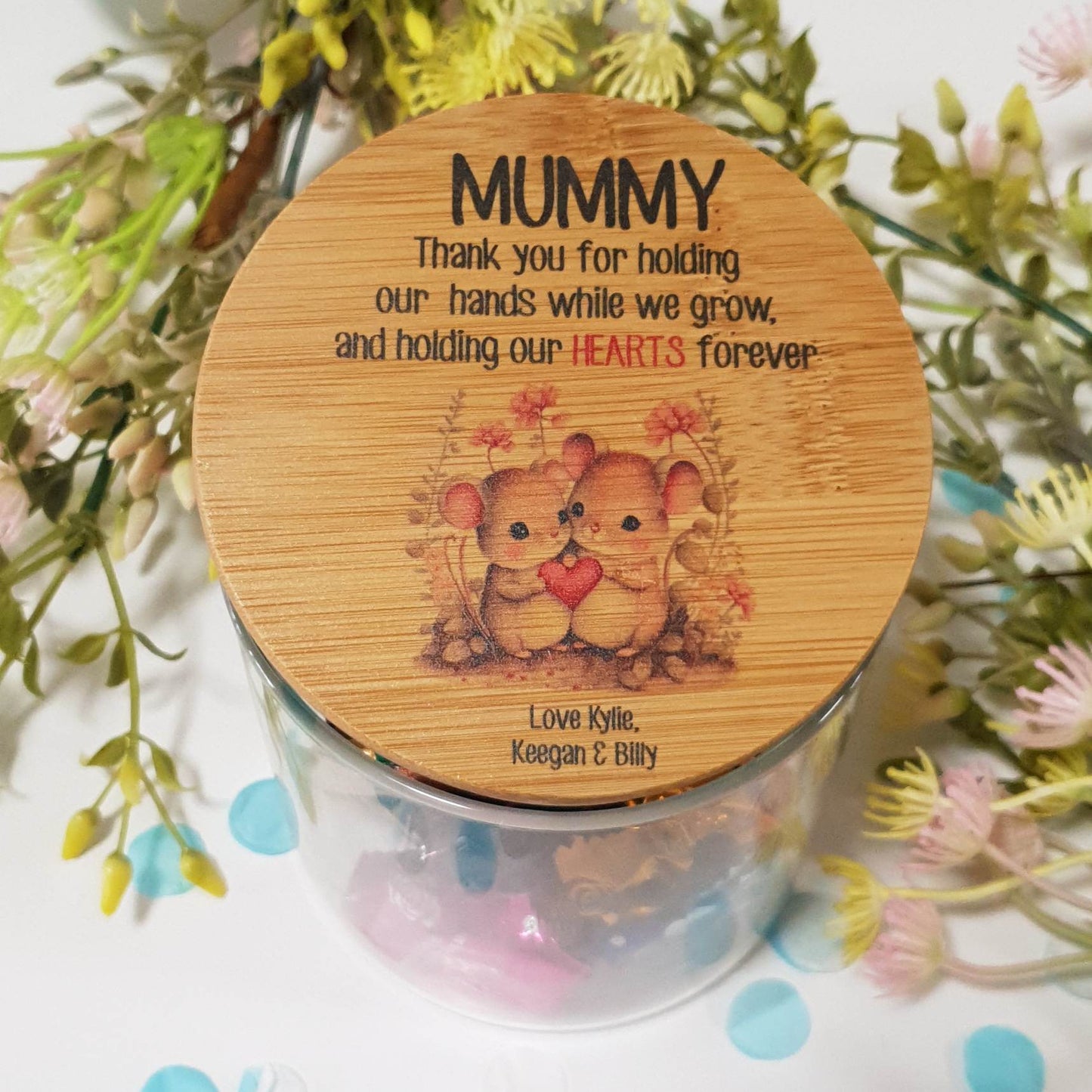 Personalised Mother's day Jars