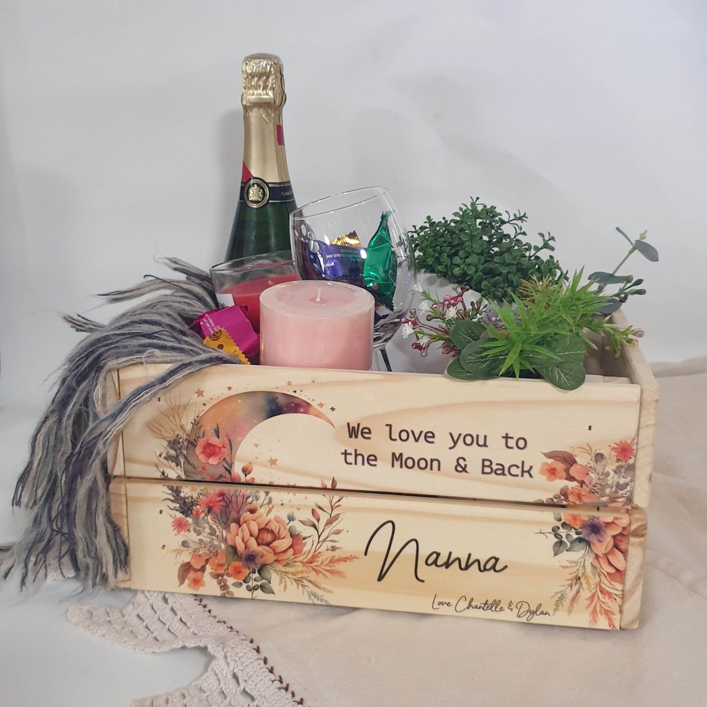 Personalised Crates idea for Mother's Day