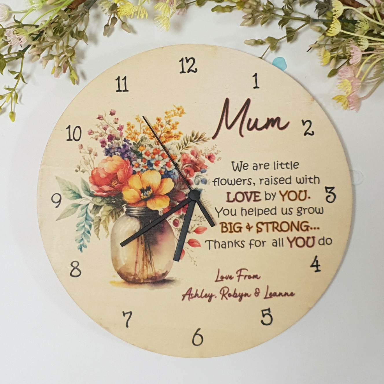 SAVE SAVE SAVE - Personalised Clocks for her