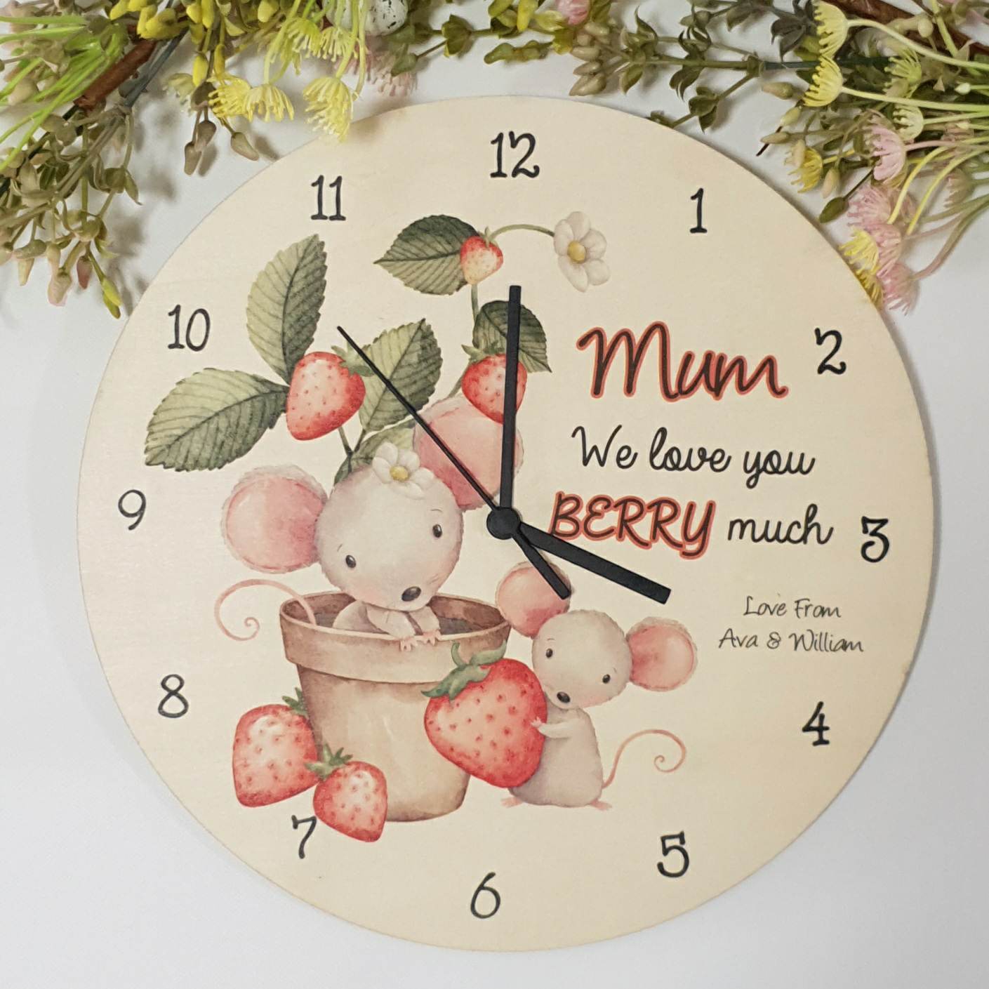 SAVE SAVE SAVE - Personalised Clocks for her