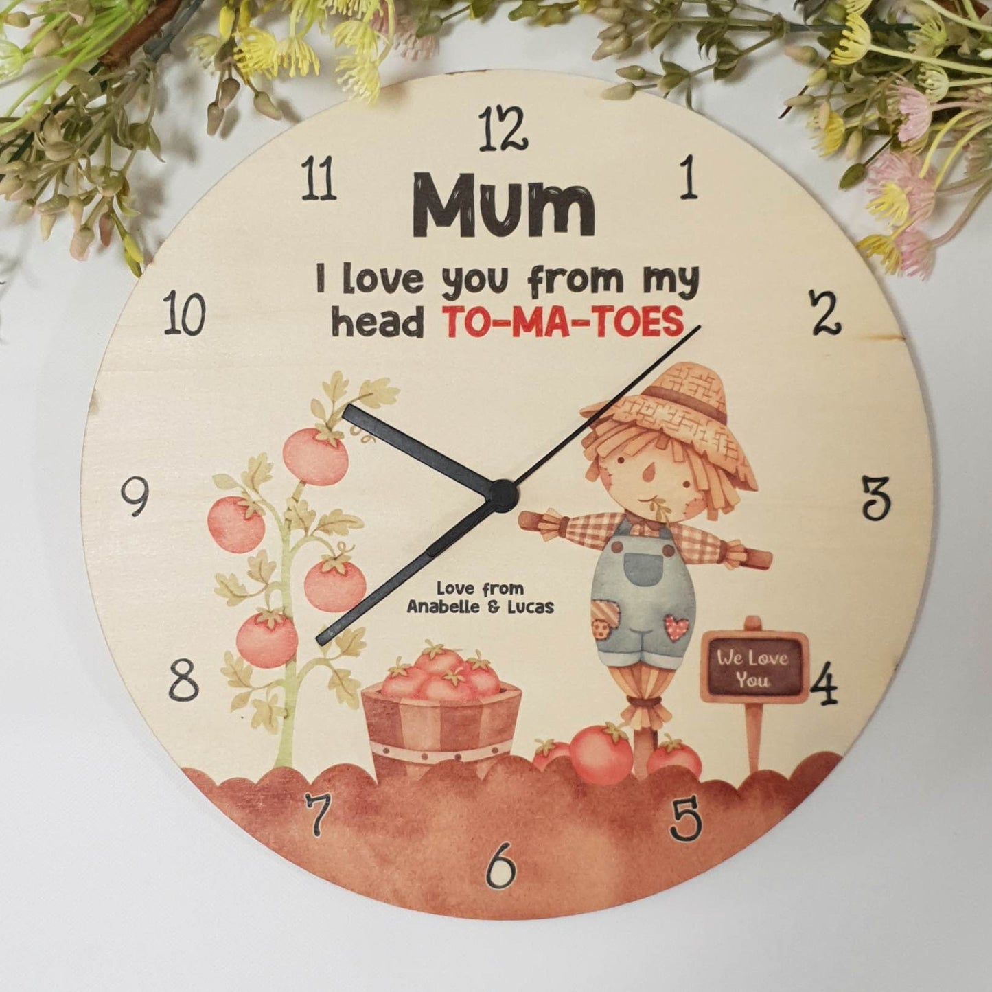 SAVE SAVE SAVE - Personalised Clocks for her