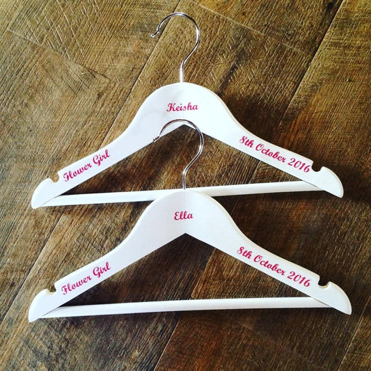 Flower Girl Coat Hangers
