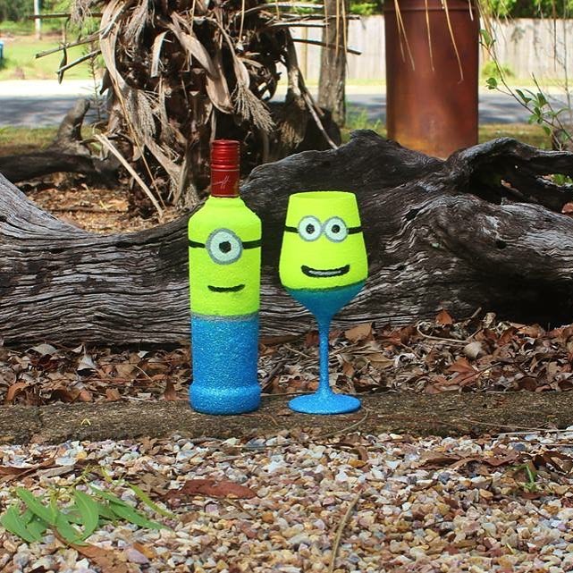 Minion Smirnoff & Glass