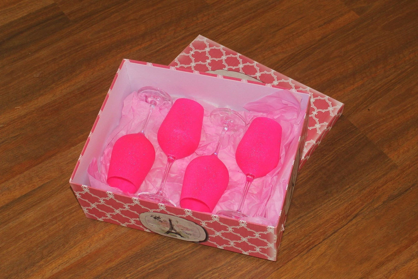 Set of Four Wine Glasses