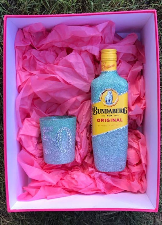 Made to order - Ombre Bundy & Glass set full glitter