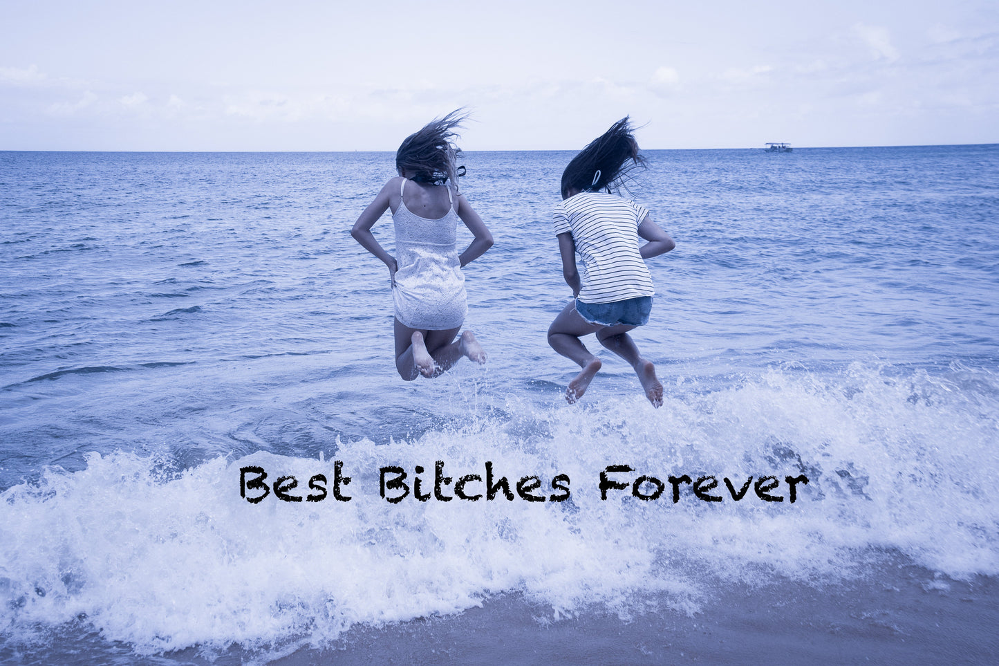 Set of 4 Best Bitches 4life Ombre Sippy Cups