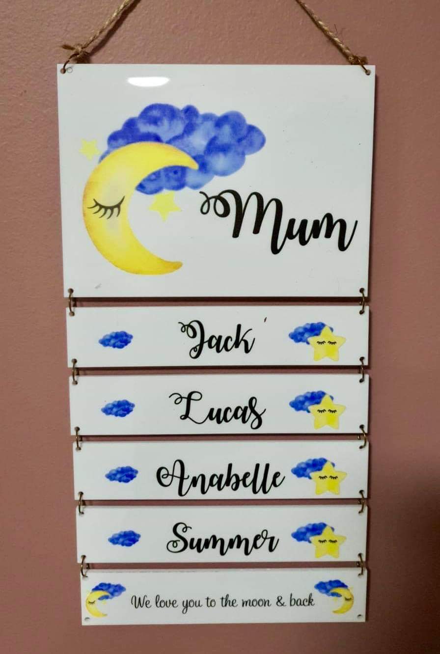 Family wall hanger