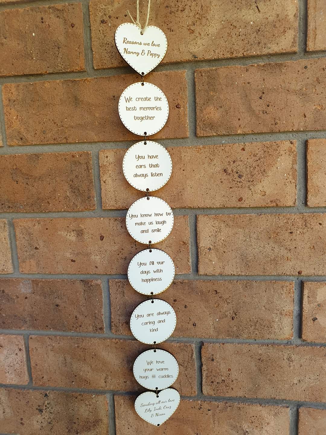 Jar and hangers