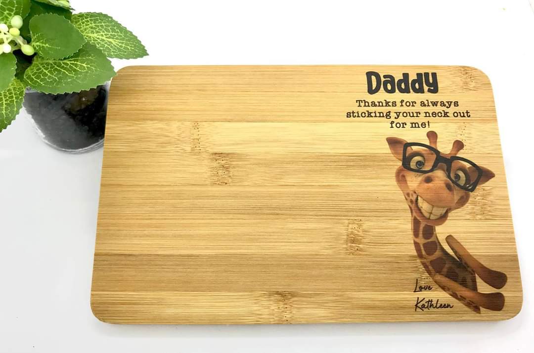 Father's Day chopping boards