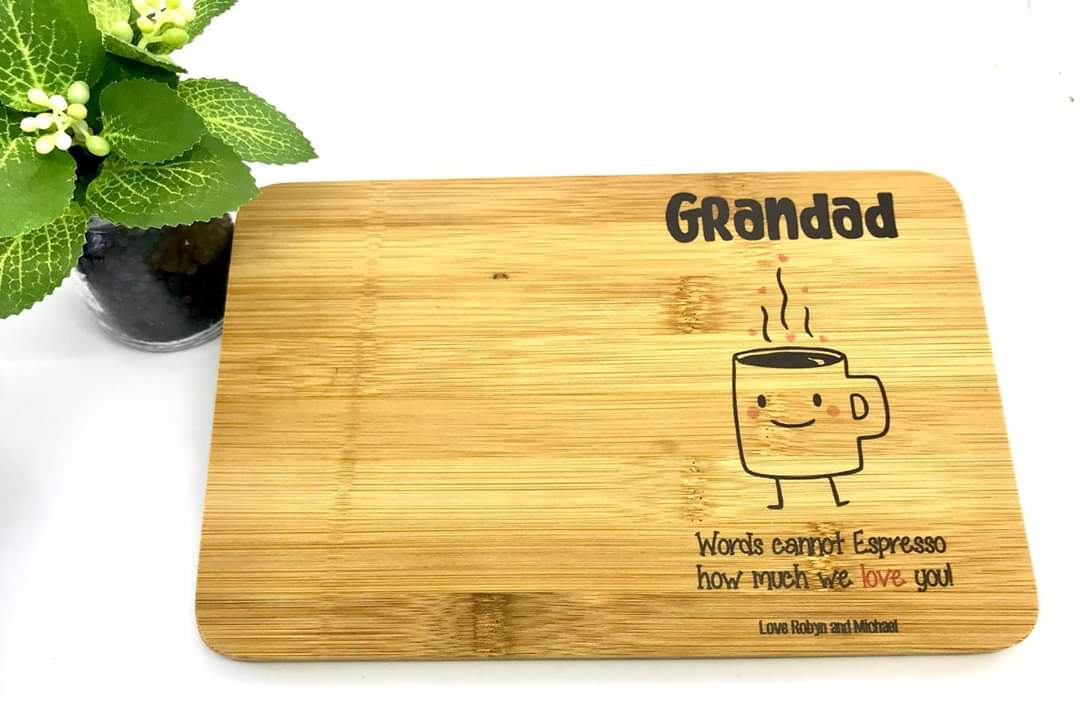 Father's Day chopping boards