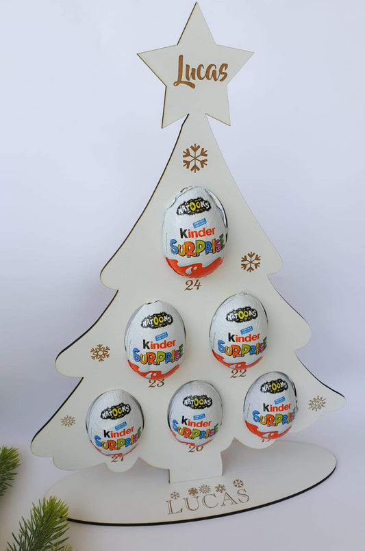 Egg Christmas countdown - eggs not included