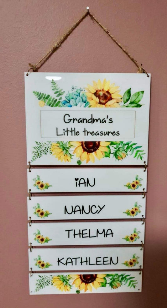 Family wall hanger