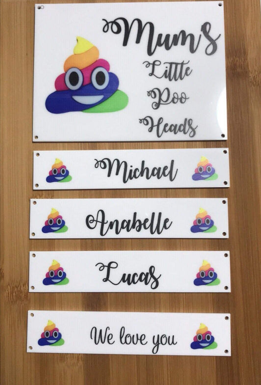 Poo heads hanger
