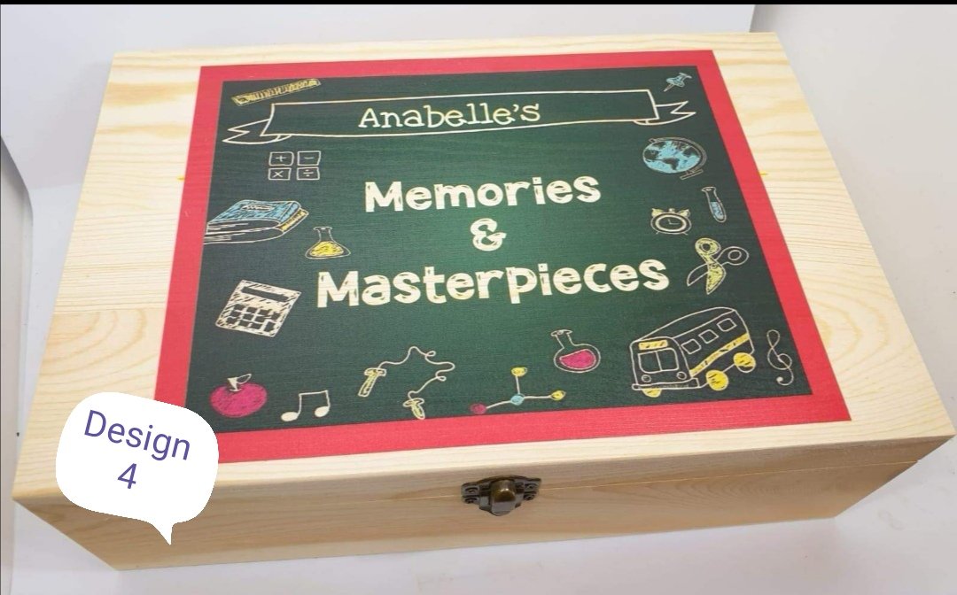 SAVE SAVE SAVE - SCHOOL KEEPSAKE BOXES