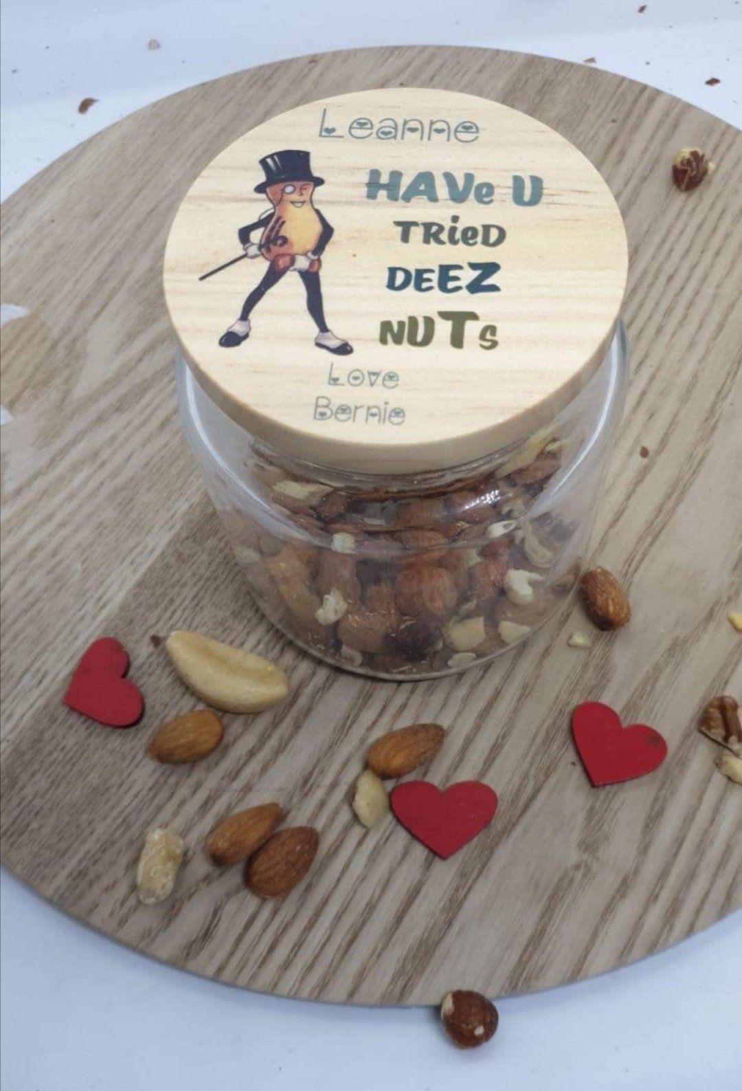 Valentines jars
