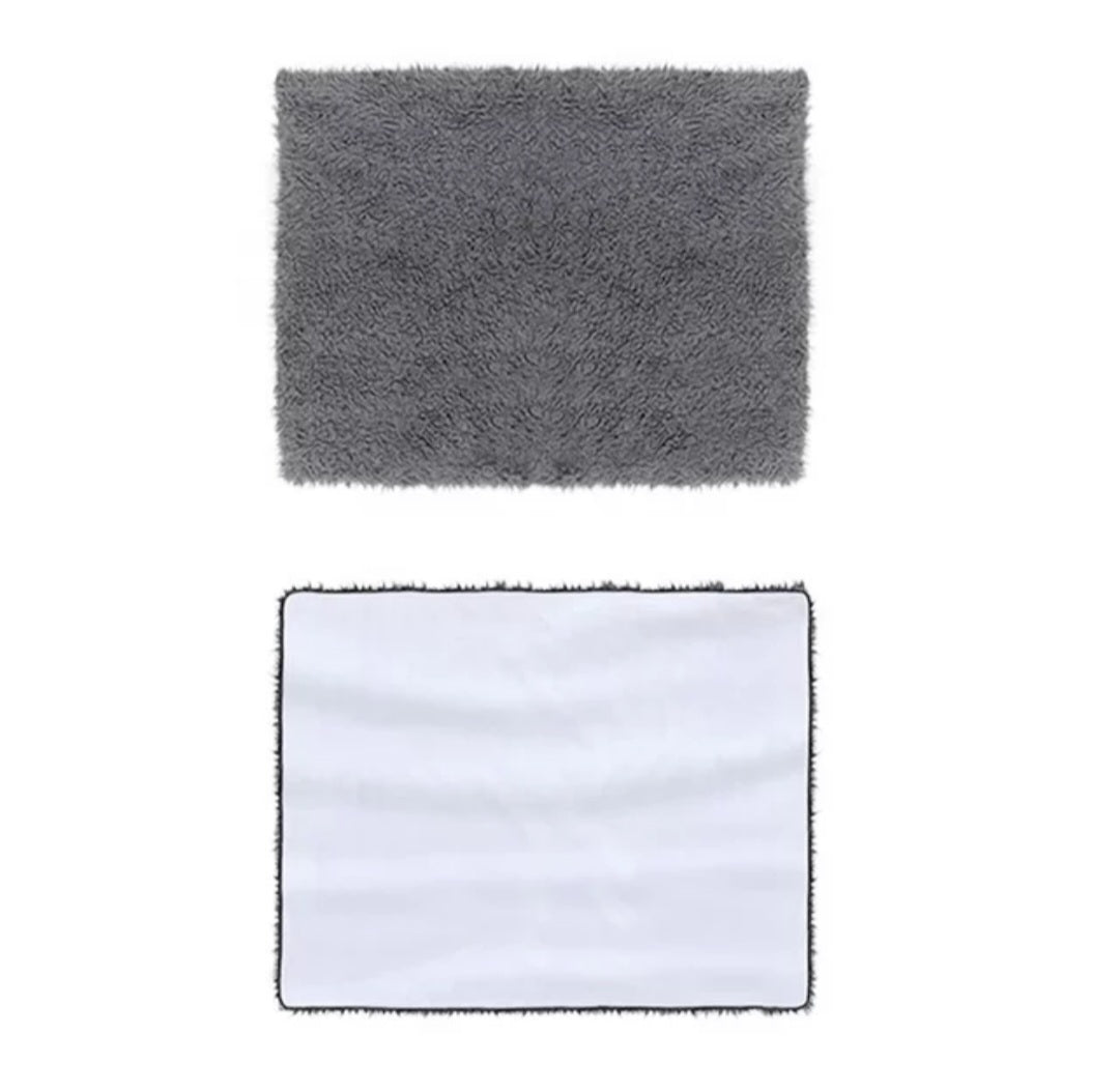 Personalised fleece blanket