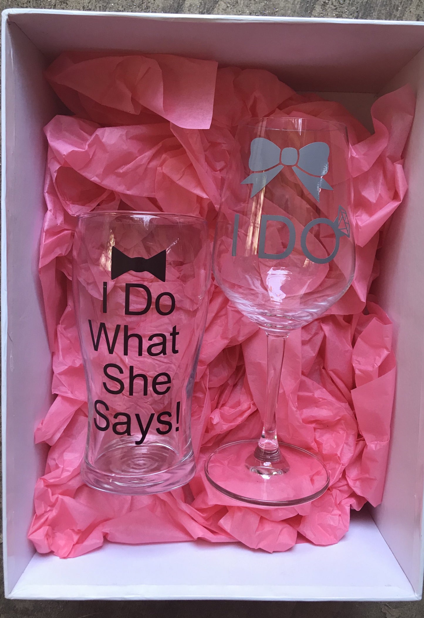 I do, I do what she says gift set