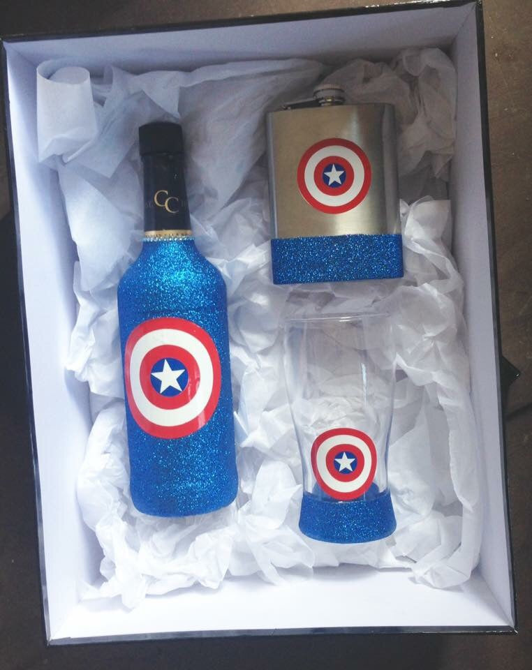 Captain America Canadian club set