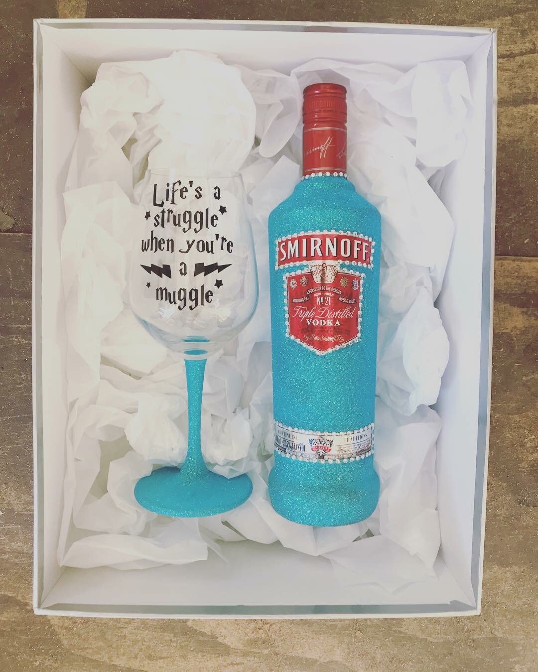 Life’s a struggle Smirnoff set
