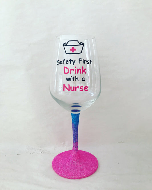 Safety first drink with a nurse