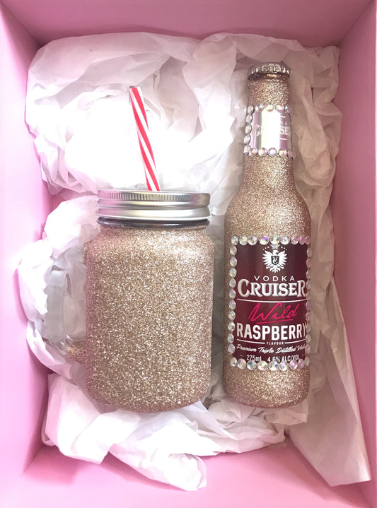 Pre Made Raspberry cruiser set includes bling initial or number